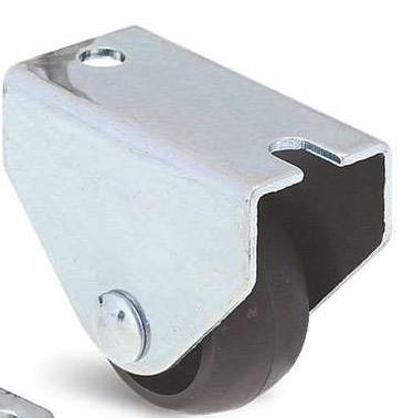 300073 Guitel Hervieu Fixed Castor Wheel, 12kg Capacity, 25mm Wheel