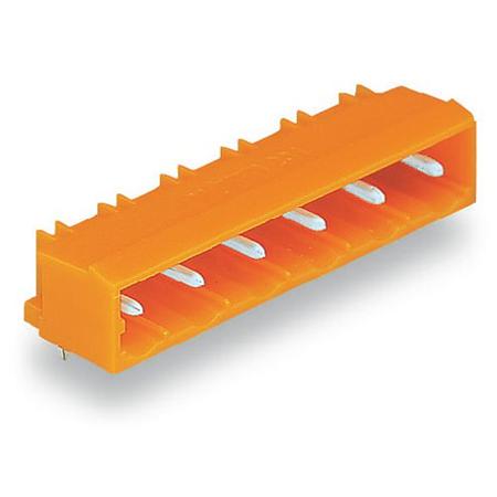 231-962/001-000 WAGO 231 Series Right Angle PCB PCB Header, 2 Contact(s), 7.62 mm Pitch, 1 Row, Shrouded