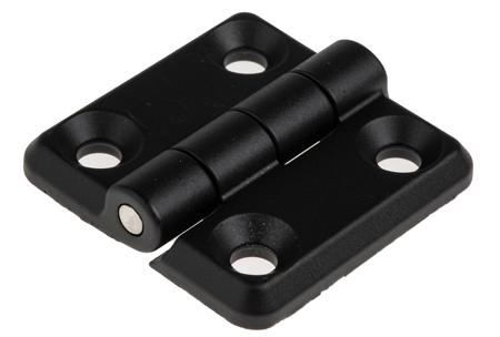 721-0743 Southco Zinc Butt Hinge, Screw Fixing, 40mm x 40mm x 9mm