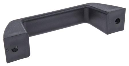456-507 RS Pro Matte Black Plastic Drawer Handle, 170mm