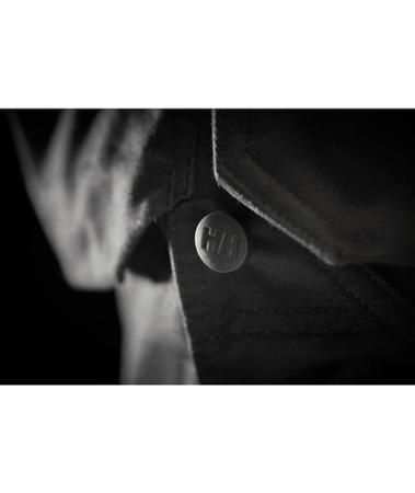 77521_990-D92 Helly Hansen Manchester Black Men's Cotton, Polyester Lightweight, Stretchy Work Trousers 35in, 90cm Waist