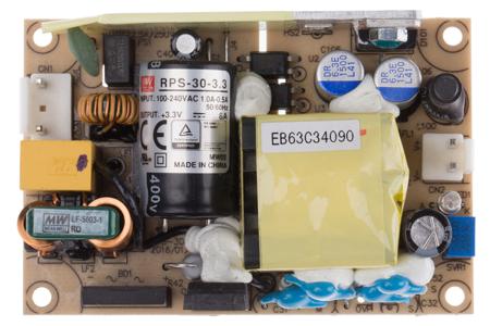 RPS-30-3-3 Mean Well 19.8W Embedded Switch Mode Power Supply SMPS, 0 → 6.6A, 3.3V dc