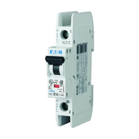 102108-FAZ-D13-1-NA Eaton xEffect FAZ MCB, 1P, 13A Curve D, 240V AC, 60V DC, 15 kA Breaking Capacity