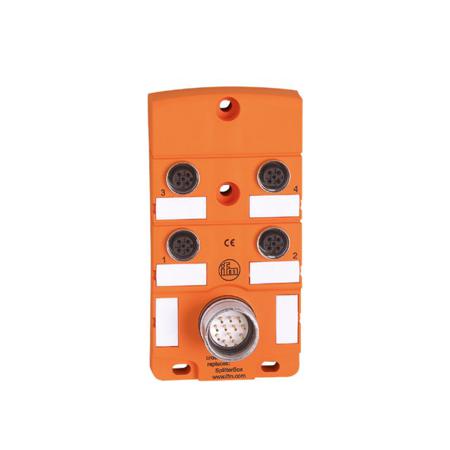 EBC003 ifm electronic EBC Series Sensor Box, M12, 4 port