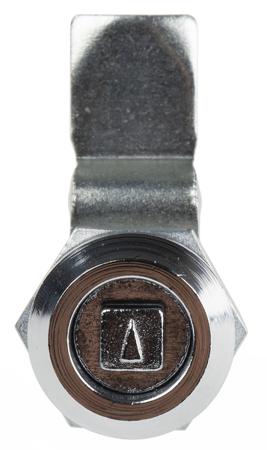 146-1801 RS PRO Cabinet Lock, 20.5mm Panel-to-Tongue, 16.2 x 14.2mm Cutout, Square Head Unlock