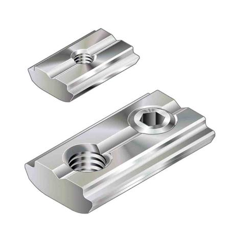 3842536669 Bosch Rexroth M4 Sliding Block, Swivel-in, Connecting Component, Strut Profile 20 mm, Groove Size 6mm