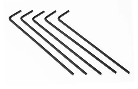 734-898 RS Pro 2.5 mm L Shape Long Arm Hex Key Chrome Vanadium Steel