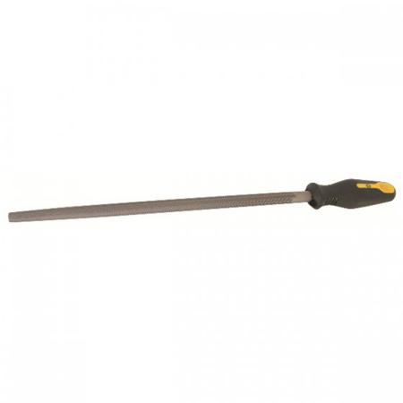 T0083 10 CK 250mm, Second Cut, Round Engineers File With Soft-Grip Handle