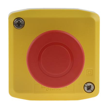 XALK198 Schneider Electric Harmony XALK Series Pull Release Emergency Stop Push Button, Surface Mount, 1NC, IP66, IP67,