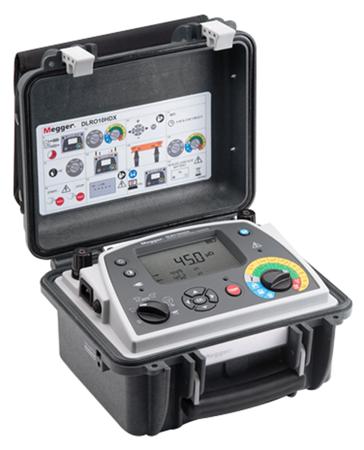 1008-090 Megger 1009-845 Ohmmeter, 25000 Ω Max, 10μΩ Resolution, Low Resistance - RS Calibrated