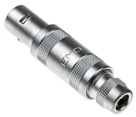 FFA.0S.250.CTAC32 LEMO Circular Connector, 1 Contacts, Cable, 9 mm Connector, Plug, Male, IP50, 0S Series