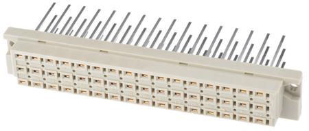 09052486821 HARTING 09 05 48 Way 5.08mm Pitch, Type E Class C2, 3 Row, Straight DIN 41612 Connector, Socket