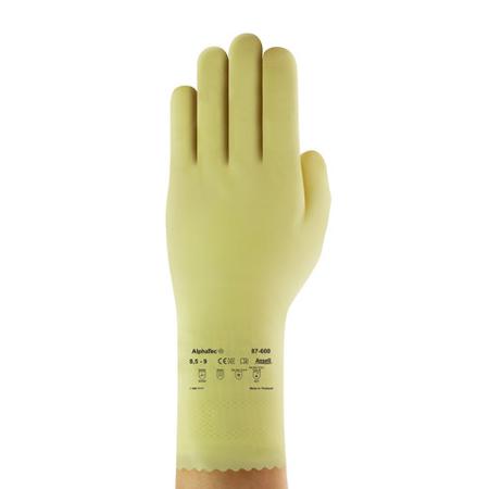 87600090BP Gloves Duzmor Plus Natural Latex Size 9