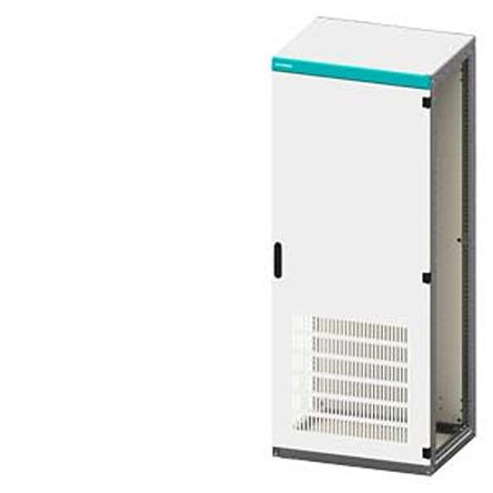 8MF1048-3VR4 Siemens 8MF1 Series Steel Single-Door-Door Floor Standing Enclosure, Ventilated Door Door, IP20, 2000 x 400 x 800mm