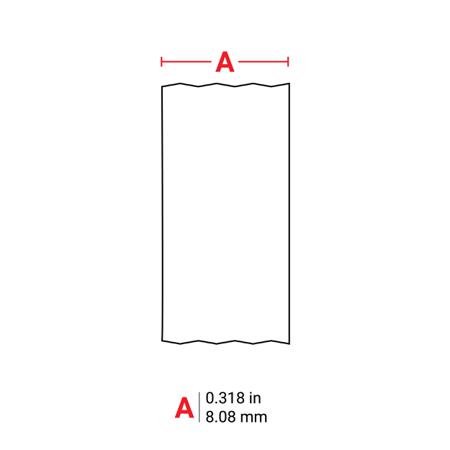 M61C-318-498 Brady M61C Cable Label, For Use With BMP61