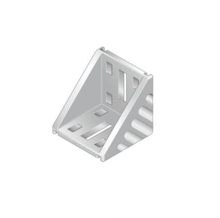 3842523546 Bosch Rexroth M6 Mounting Bracket, Connecting Component, Strut Profile 60 mm, Groove Size 8mm
