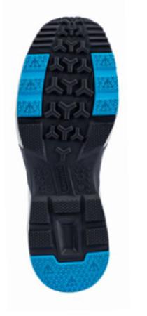 6250127-45 Honeywell Safety STARTER Unisex Black, Blue Composite Toe Capped Safety Trainers, EU 45