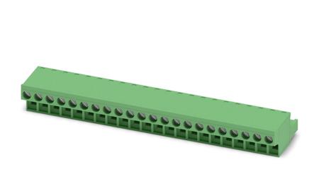 1777484 Phoenix Contact, 5.08mm Pitch, FRONT-MSTB 2.5/22-ST-5.08, 22 Way, , Pluggable Terminal Block, Plug, Cable Mount, Screw