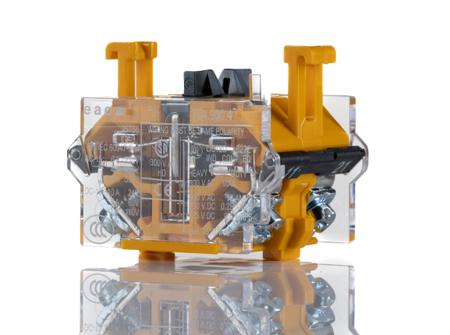 704.900.4 EAO 704 Series Contact Block for Use with Series 04 Switches, 500V ac, 1CO