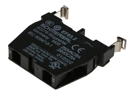 EF03-2 Schmersal EF03.2 Contact Block, For Use With NDR E-Stop