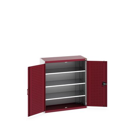 40013048-24V Bott 2 Door Sheet Steel Floor Standing Cupboard, 1050 X 525 X 1200mm