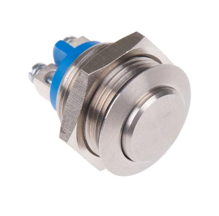 AV0630C940K APEM Push Button Switch, Momentary, Panel Mount, 16.2mm Cutout, SPST, IP65