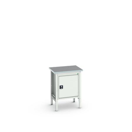16921615.16 Bott Steel Workbench, 200kg Max Load, Adjustable Height, 930mm x 600mm x 700mm