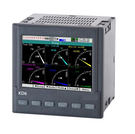 KD6 42100M0 Sifam Tinsley KD6 Panel Mount Digital Indicator, 96 x 96 x 77mm 4 Input, 4 Output Relay, 253 V Supply Voltage Controller