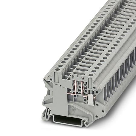 3046169 Phoenix Contact  UT 4-TG-P/P-EX Series Grey, Single-Level, Screw Termination