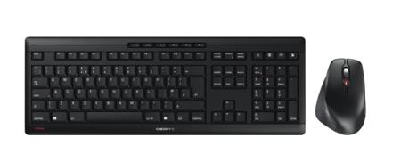 JD-8550GB-2 Cherry  Wireless Ergonomic Keyboard & Mouse Set, QWERTY, Black