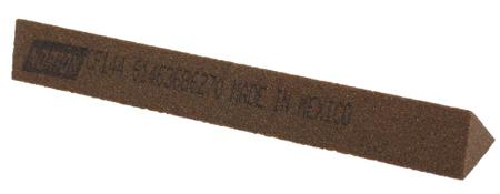 61463686270 Norton Coarse Triangular Sharpening Stone, 102mm x 13mm