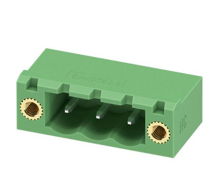 1923982 Phoenix Contact, 5.0mm Pitch, COMBICON MSTB, 3 Way, Pluggable Terminal Block, Header, Solder Termination,