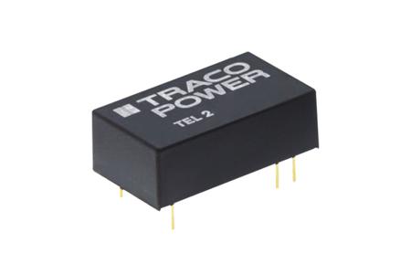 TEL-2-4823 TRACOPOWER Through Hole 2W Isolated DC-DC Converter, Vin 36 → 72 V dc, I/O isolation 1500V dc, Vout ±15V dc