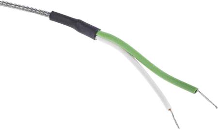 872-2525 RS Pro K Type Thermocouple Stainless Steel Probe 25mm Length, 4mm diameter, -60°C → +350°C