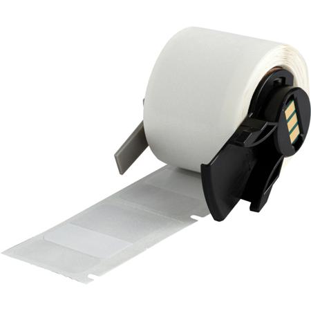 M6-203-427-RO Brady B-427 White, Transparent Label, 25.40mm Width, 17.78mm Height, 75 Qty