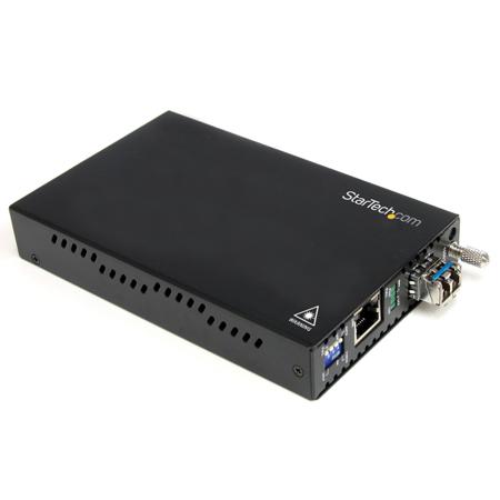 ET91000LC2 StarTech.com LC, RJ45 Media Converter, Multi Mode, 1000 Mbps, Half/Full Duplex 550m