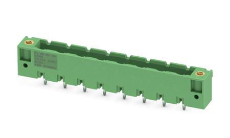 1796720 Phoenix Contact, 7.62mm Pitch, GMSTBV 2.5/ 8-GF-7.62 EX, 8 Way, , Pluggable Terminal Block, Header, Through Hole,