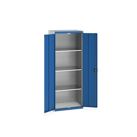 40031024-11V Bott 2 Door Sheet Steel Floor Standing Cupboard, 800 X 525 X 2000mm