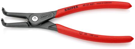 49 21 A31 Knipex Circlip Pliers, 210 mm Overall, Angled Tip