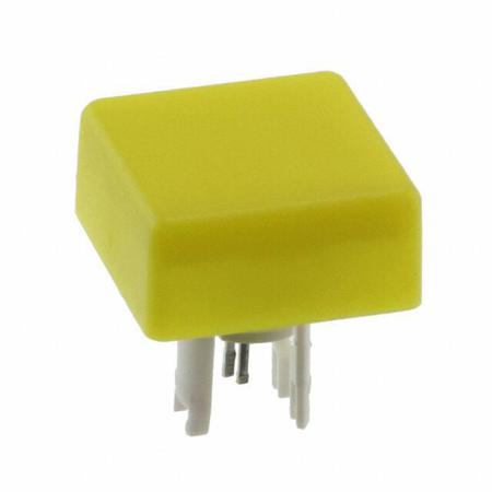 18-981-4L Yellow Square Push Button Indicator Lens For Use With 18 Series