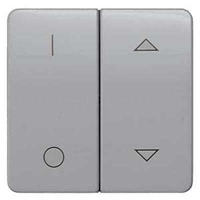 5TG7933 Siemens Grey Rocker Switch, 2 Way, 2 Gang, DELTA