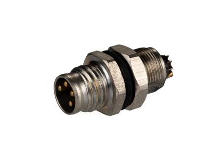 208-0587 RS PRO Panel Mount Circular Connectors, 3 Contacts, M8 Connector