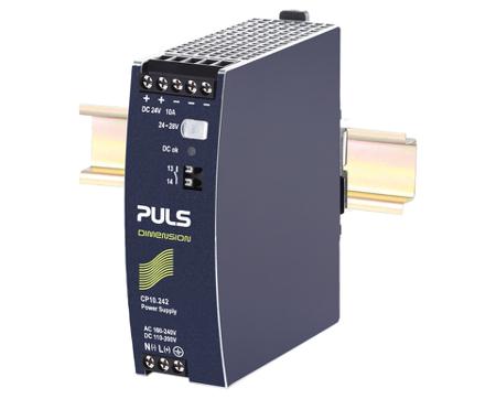 CP10-242 PULS CP10 DIN Rail Power Supply, 240V ac, dc Input, 24V dc Output, 10A Output, 240W