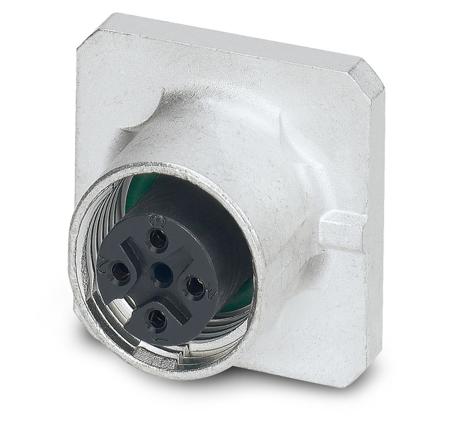 1456420 Phoenix Contact Circular Connector, 4 Contacts, Front, M12 Connector, Socket, Female, IP20