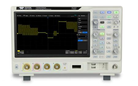 T3DSO2502A Teledyne LeCroy  T3DSO2000A Series, 500MHz Bench Oscilloscope, 4 Analogue Channels