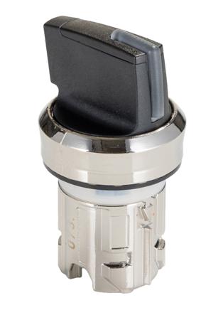 3SU1052-2BM10-0AA0 Siemens SIRIUS ACT 3SU10 Series 3 Position Selector Switch Head, 22mm Cutout, Black Handle