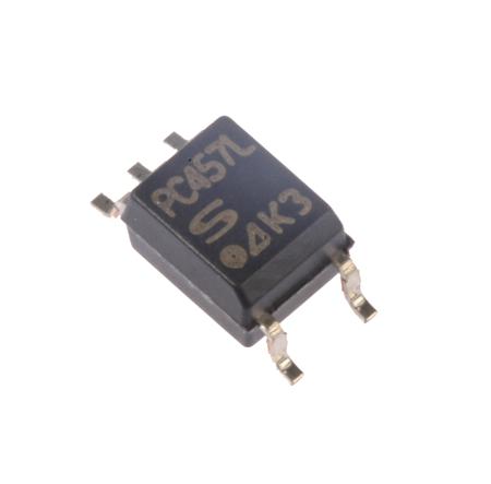 PC457L0NIP0F Sharp  DC Input Transistor Output Optocoupler, Surface Mount, 5-Pin Mini-Flat