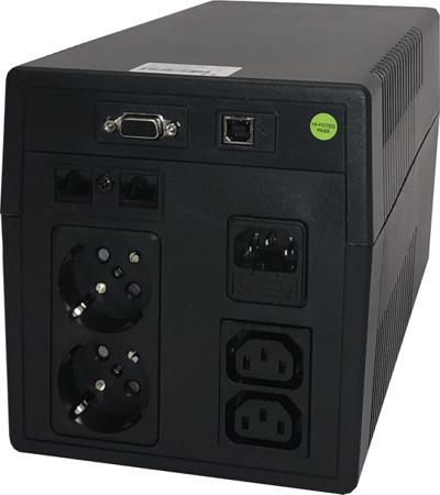 PowerSteady-1000 Power Sonic 110/120 V ac, 220 → 240 V ac Input Surface Mount UPS, 1000VA (1000VA), PowerSteady 1000