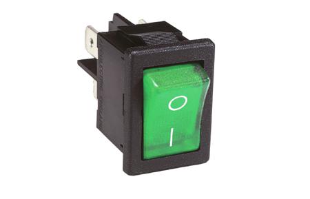 H8553VBNAC Bulgin, On-Off Rocker Switch Panel Mount