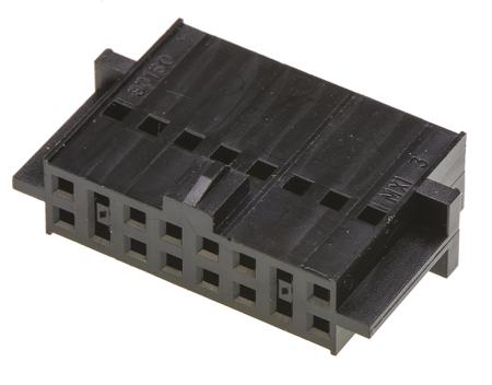90160-0116 Molex C-GRID III 90160, 2.54mm Pitch, 16 Way, 2 Row Female Connector Housing